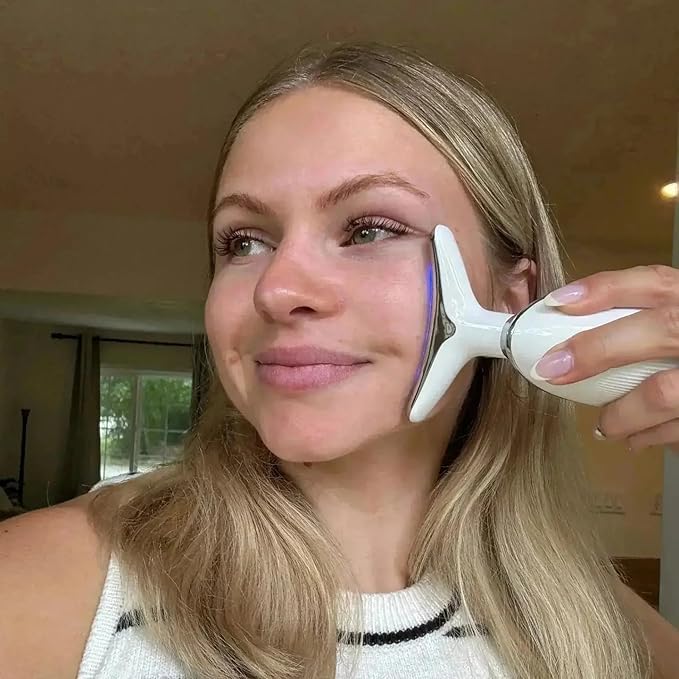 MASAJEADOR FACIAL BLANCO