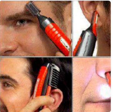 Recortadora Personal 3 en 1 para Barba, Nariz y Cuerpo