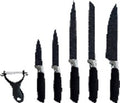 SET CUCHILLOS 6 PIEZAS NEGRO