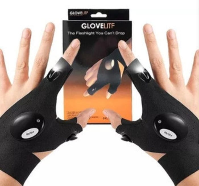 GUANTES CON LUZ